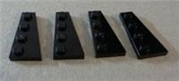 LEGO 41769 Wings 2x4 Plates Right x4 Black Pieces & Parts**