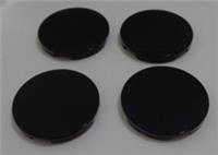 Lego 67095 6376695 Tile Round 3x3 Black x4