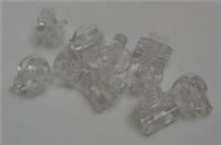 LEGO Part 25893 - 6259231 SHAFT W/ KNOB Transparent x10 Parts & Pieces **