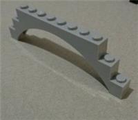 LEGO 6108 - 18838 - 6246844 Arch 1X12X3 Medium Stone Grey x1 Pieces & Parts