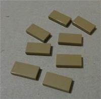 Lego Pieces & Parts 3069 - 4496699 1x2 Plate Smooth Flat Tile Sand Yellow x8