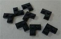 LEGO Spares 2420 - 242026 Corner Plate 1x2x2 Black x8 Pieces & Parts**
