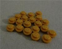 Lego 4073 - 30057 - 4523159 Gold 1x1 Round Plate x20 Pieces & Parts **