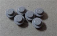 Lego Pieces & Parts 4073 - 30057 - 4211525 Medium Stone Grey 1x1 Round Plate x6