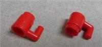 LEGO 3899 - 389921 Minifigure, Utensil Cup Red x2