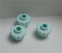 LEGO PART 6361352 - 79743 Brick Cupcake Aqua x3