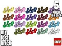 LEGO - Part 2423 - Plant Leaves 4x3 (Pack of 5) + NEW + SELECT COLOUR