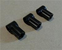 LEGO TECHNIC 6284699 - 32013 Axle & Pin Connector Angled Black x3**