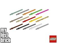 LEGO - Part 63965 / 28921 - Bar 6L with Stop Ring +NEW +SELECT COLOUR / QUANTITY