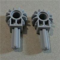 LEGO 24014 6134848 Gear 8 Tooth 1.5L Axle in Medium Stone Grey x2 Parts & Pieces