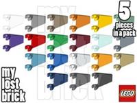 LEGO - Part 44676 - Flag 2x2 Trapezoid (Pack of 5) + NEW + SELECT COLOUR
