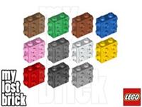 LEGO - Part 67329 - Brick 1x2x1(2/3) Studs on Sides (Pack of 5) + SELECT COLOUR