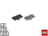 LEGO - Part 26599 - Plate 2x4 with Pin Holes + NEW + SELECT COLOUR / QUANTITY