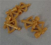 Lego Bits 30154 6323378 Sextant Gold x5