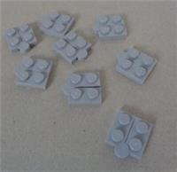 LEGO Parts & Pieces 19954 - 73983 Hinge Plates 1x4 Medium Stone Grey x8