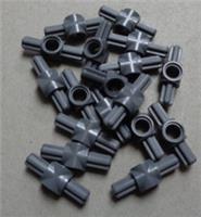LEGO TECHNIC 6167281 - 27940 Beam 1 W/2 Cross Axles 180 deg Dark Stone Grey x18