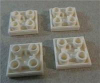 Lego 11203 - 6013866 Flat Tile Inverted White x4 Parts & Pieces **