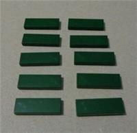 LEGO 4650622- 63864 Flat Tile 1 x 3 Earth Green x10 Bricks & Parts & Pieces