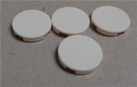 LEGO Parts & Pieces 14769 6044691 Round 2x2 Tile - White x4