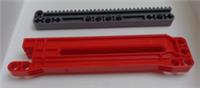 Lego Technic 18940 60578 Bricks Gear Rack Housing Red Dark Stone Grey x1 Pair