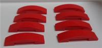 LEGO Parts & Pieces 4633914 - 93273 Plate W/Bow 1x4 x 2/3 Red x8