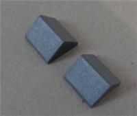 Lego Spares 3043 6232193 Bricks 2x2 45deg Slope Ridged Roof Dark Stone Grey x2