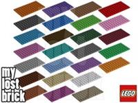 LEGO - Part 3028 - Plate 6x12 + NEW + SELECT COLOUR / QUANTITY + FREE POSTAGE