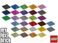 LEGO - Part 3031 - Plates 4x4 + NEW + SELECT COLOUR / QUANTITY + FREE POSTAGE
