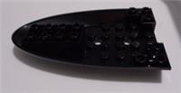 Lego 6472688 Aircraft Fuselage Forward Curved 6x10 3 Holes 2 Pin Holes Black x1