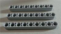 LEGO TECHNIC 6102449- 40490 Beam 9M Medium Stone Grey x3 Parts & Pieces**