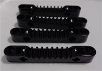 LEGO TECHNIC 4562009 6327430 Gear Rack 1 x 7 WITH Axel & Pin Hole Black x4