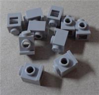 LEGO 4070 - 4211476 Modified 1x1 with Headlight Medium Stone Grey x10 Parts **