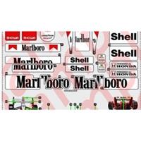McLaren MP4/4 Ayrton Senna (12) Period-Correct Livery Sticker Set for LEGO 10330