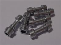 Lego Spare Parts 64567 6051389 Light saber Hilt Straight Metallic Silver x6