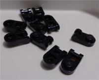 Lego Parts Spares 6157554 - 26047 Plate 1x1 Modified With Handle Black x10