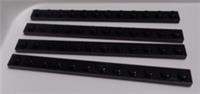LEGO 60479 - 4514845 Plate 1x12 Black x4 Parts & Pieces**