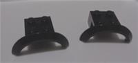 Lego 98282 28579 Mudguard 4 x 2 1/2 x 1 with Arch Round Black x2