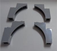 LEGO Pieces & Parts 13965 - 6225228 Arch 1x3x3 Medium Stone Grey x4