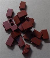 LEGO Parts & Pieces 3004 - 4211149 Bricks 1x2 Reddish Brown x20