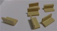 LEGO 4865 - 6146221 Panel 1x2x1 with Rounded Corners Tan x6