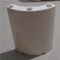 LEGO Pieces & Parts 30562 4513990 WALL ELEMENT 4X4X6, Round White x1
