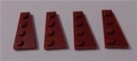 LEGO 41769 6008595 Wings 2x4 Plates Right Dark Red x4