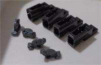 LEGO 69754 6360675 6345952 Projectile Launcher Blaster Titan Metal x4 Pairs