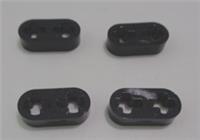 LEGO TECHNIC Parts & Pieces 6338428 - 41677 Beam 1 X 2 Black x4