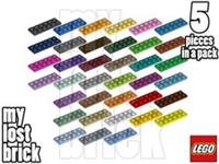 LEGO - Part 3795 - Plates 2x6 (Pack of 5) + NEW + SELECT COLOUR + FREE POSTAGE
