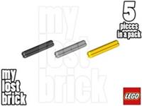 LEGO - Part 4519 - Technic Axles, size 3 (Pack of 5) + NEW + SELECT COLOUR