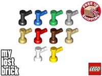 LEGO - Part 4599 - Taps 1x1 (Pack of 5) + NEW + SELECT COLOUR + FREE POSTAGE