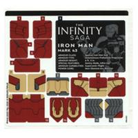 LEGO Marvel Iron Man Figure 76206 - Sticker Sheet Only - New