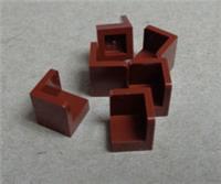 Lego Parts & Pieces 6231 4645400 Corner Panel 1x1 Reddish Brown x6