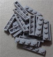 Lego Parts & Pieces 3710 - 4211445 Plate 1x4 Medium Stone Grey x19
